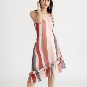 NWT Petite Studio Quinn Dress - Rainbow XS